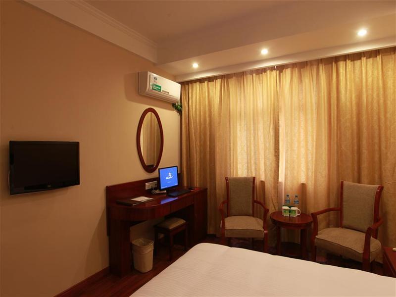 Greentree Inn Anhui Hefei High-Speed Railway South Station Baohe Avenue Government Business Hotel Extérieur photo