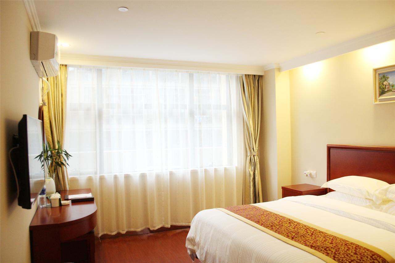Greentree Inn Anhui Hefei High-Speed Railway South Station Baohe Avenue Government Business Hotel Extérieur photo