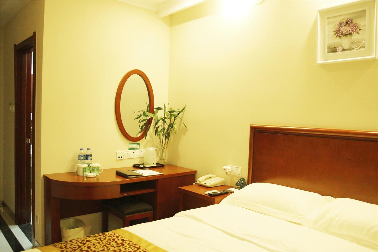 Greentree Inn Anhui Hefei High-Speed Railway South Station Baohe Avenue Government Business Hotel Extérieur photo