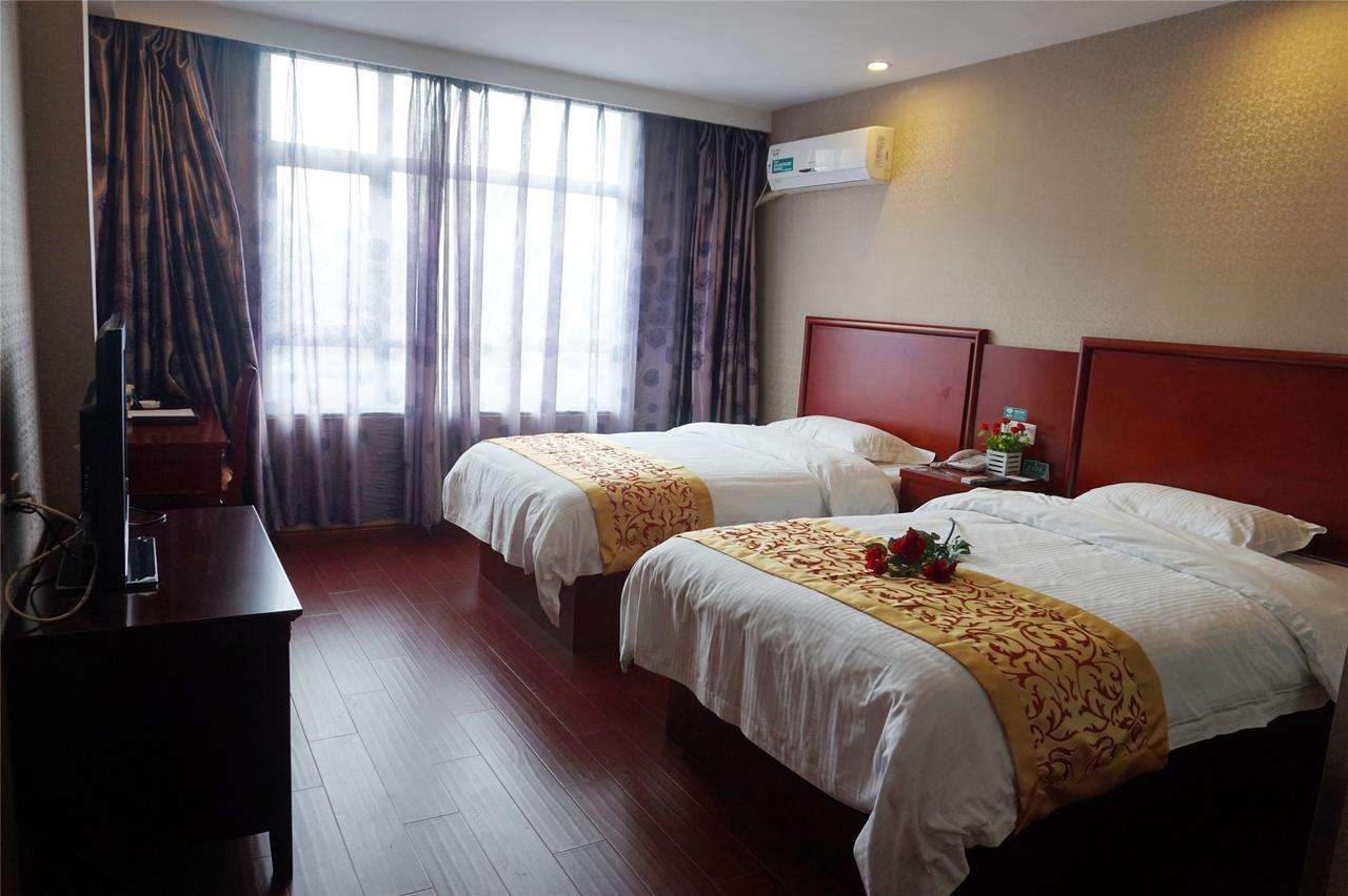 Greentree Inn Anhui Hefei High-Speed Railway South Station Baohe Avenue Government Business Hotel Extérieur photo