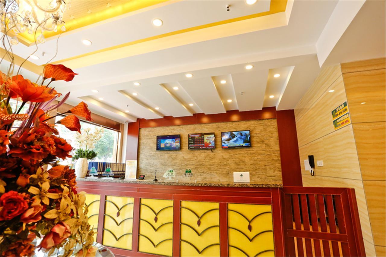 Greentree Inn Anhui Hefei High-Speed Railway South Station Baohe Avenue Government Business Hotel Extérieur photo