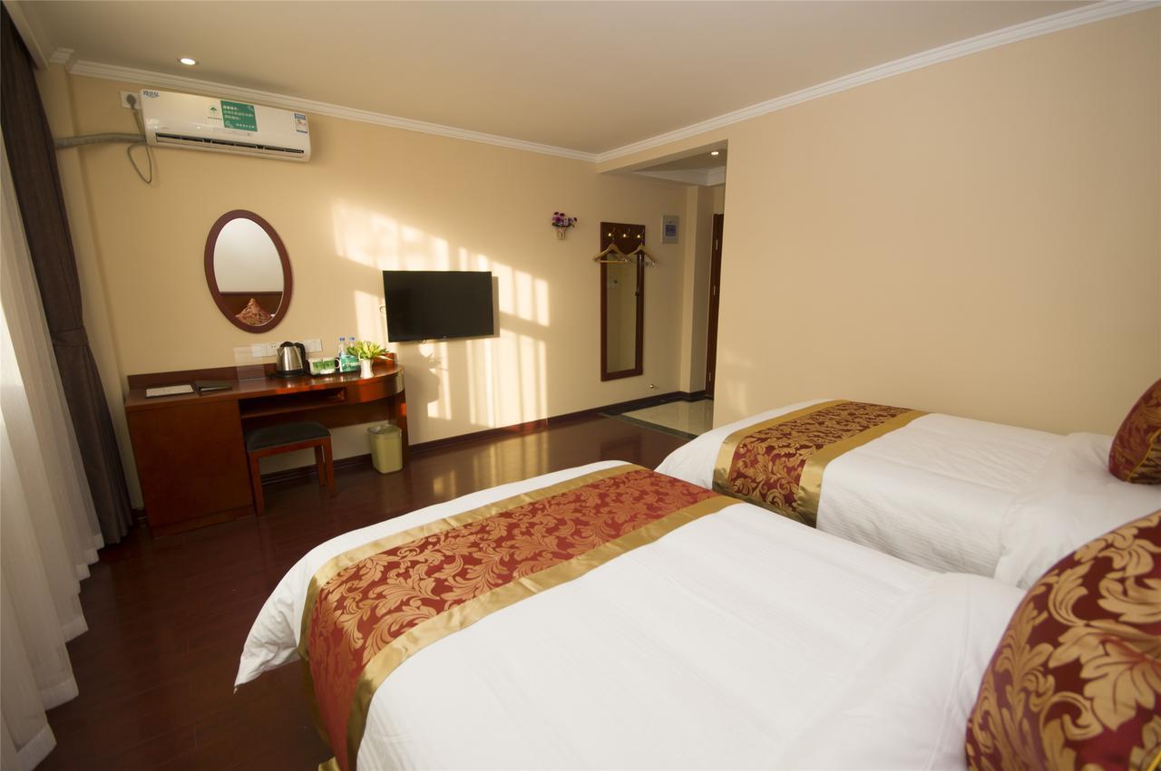 Greentree Inn Anhui Hefei High-Speed Railway South Station Baohe Avenue Government Business Hotel Extérieur photo