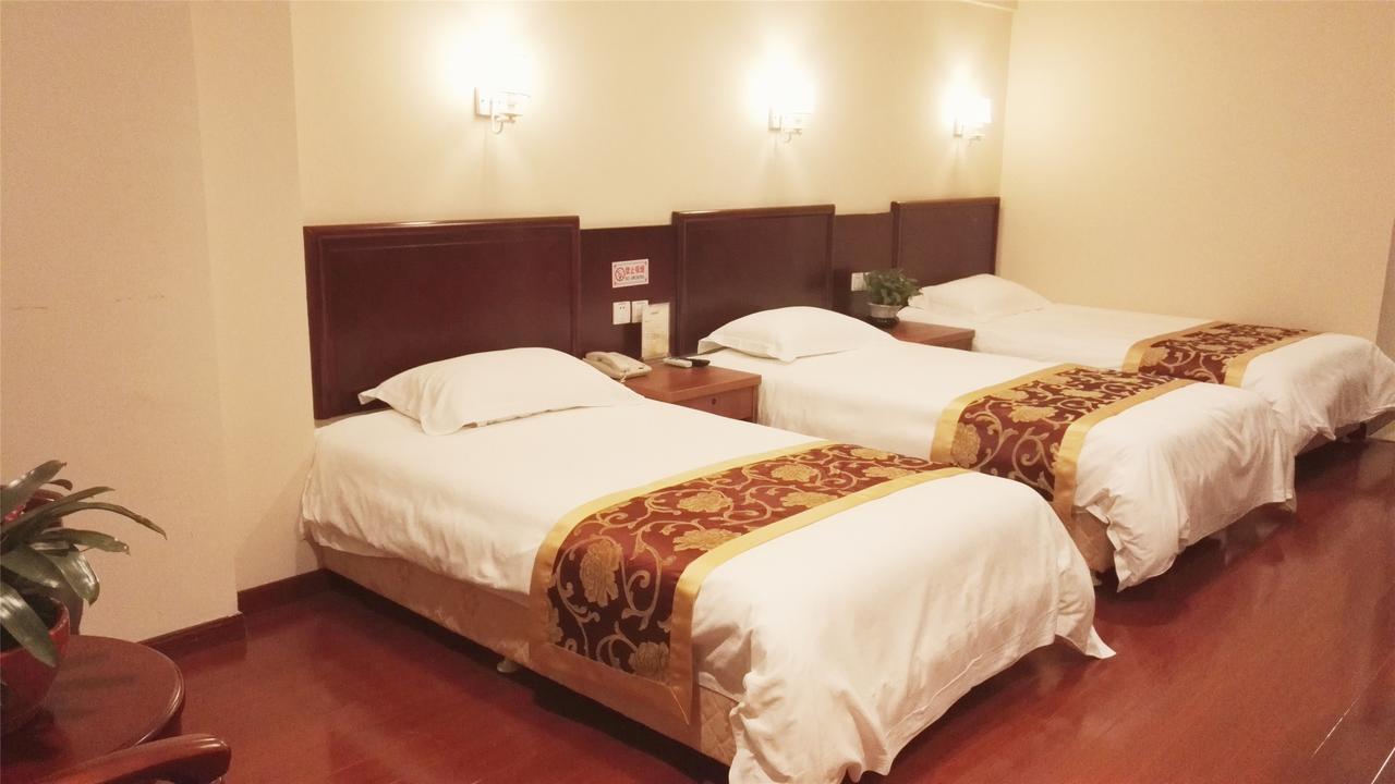 Greentree Inn Anhui Hefei High-Speed Railway South Station Baohe Avenue Government Business Hotel Extérieur photo
