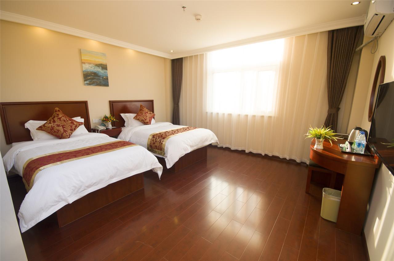 Greentree Inn Anhui Hefei High-Speed Railway South Station Baohe Avenue Government Business Hotel Extérieur photo
